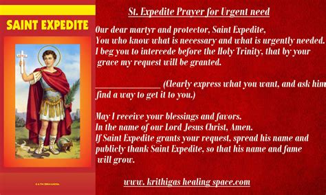 Prayers « Saint Expedite.